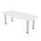 Skutchi Designs 33.5 in W, 59.5 in L, 29 in H, Engineered Wood Top, White HAR-HEXIR-3460-PT-09 - alternate 1